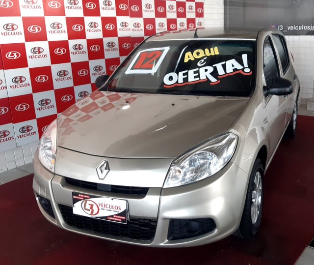 RENAULT-SANDERO AUTHENTIQUE 1.0 HI-FLEX 2012 COMPLETO!!!