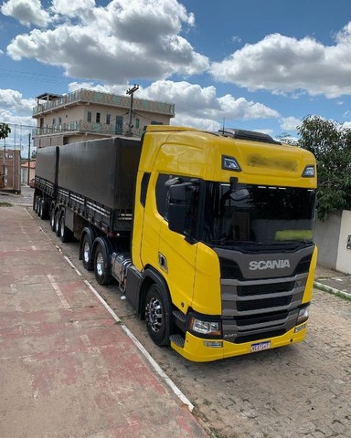 SCANIA R500 + 9 EIXOS CURTO   3X3  