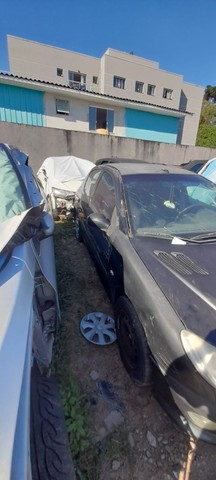 Sucata Peugeot 206 2005 Preto Disponível Para Retirada de Peças - Foto 2