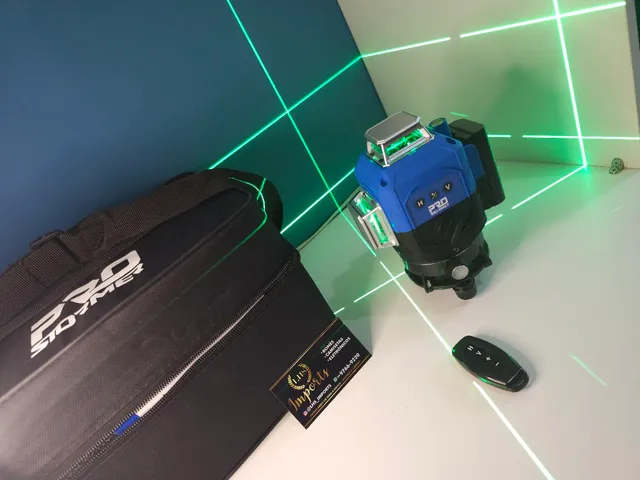 Nível laser 16 linhas Pro stormer original 3 meses de garantia
