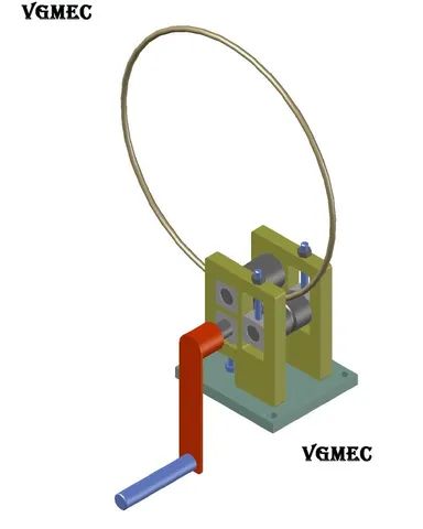 Calandra manual para perfis redondos, trefilados  - Foto 2
