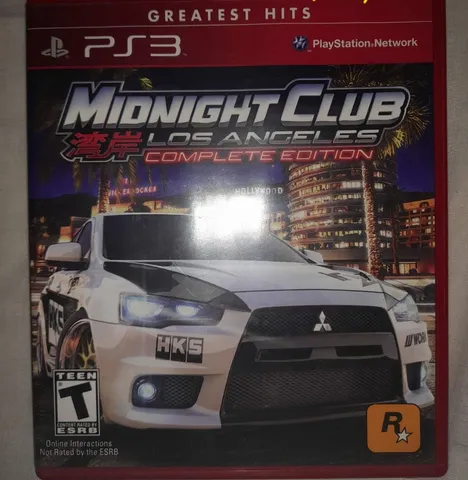 Jogo Midnight Club Los Angeles Complete Edition - PS3 - Loja Sport Games