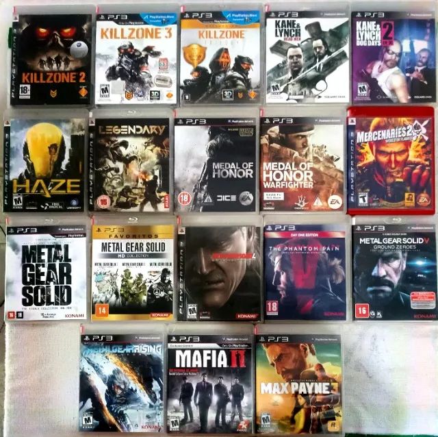 Jogos Ps3 Guerra  MercadoLivre 📦