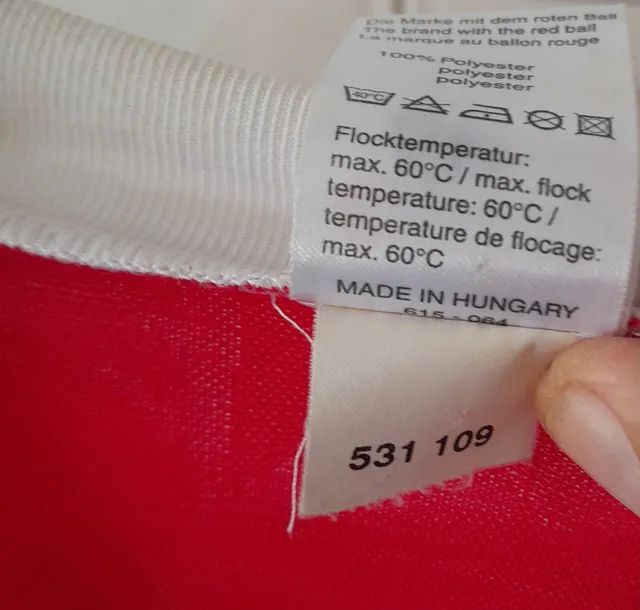 CAMISA VOLEI SELECAO SUICA PRE 1990 ERIMA DE JOGO MADE IN HUNGARY FRETE GRATIS - Foto 4