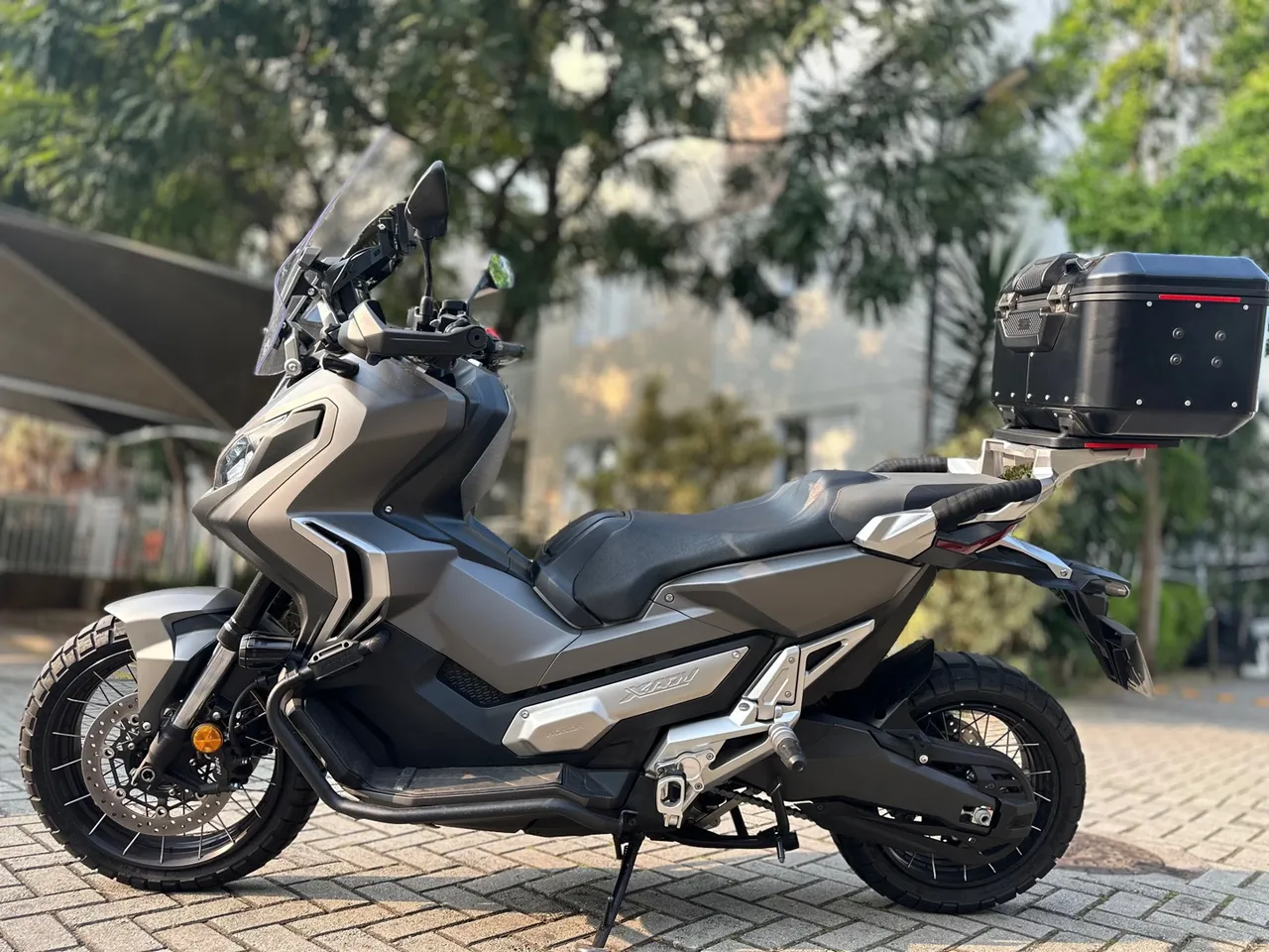 Honda X-ADV750+Bau+Milha Give+Aquecedor de Manopla+Pedaleira