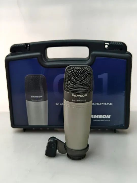 Microfone Studio Samson C01 Funcionando 100%!!