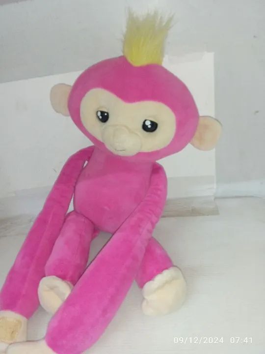 Macaco interativo em pelúcia Candide - Foto 3