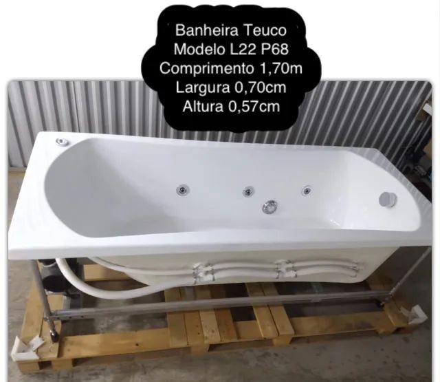 Banheira Teuco Importada (Nova completa com Motor) Completa e Nova