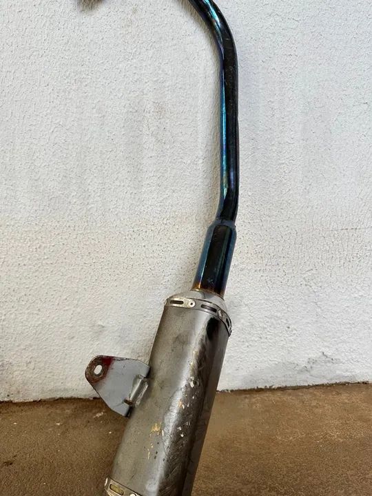 escapamento gemoto 160 - Foto 2