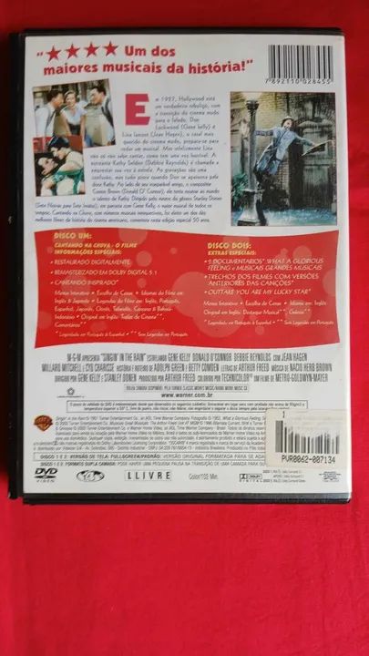 DVD - CANTANDO NA CHUVA - ( 1952 ) - Foto 2