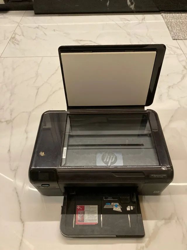 Scanner e impressora jato de tinta HP Photosmart C4780 - Foto 2
