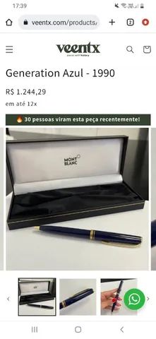 Caneta Mont Blanc  Generettion!  troca  em video game - Foto 4