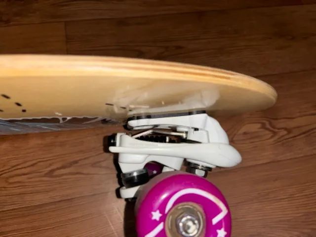 Skate Smooth Star (ano 2023) simulador de surf, 30 polegadas - praticamente novo - Foto 3