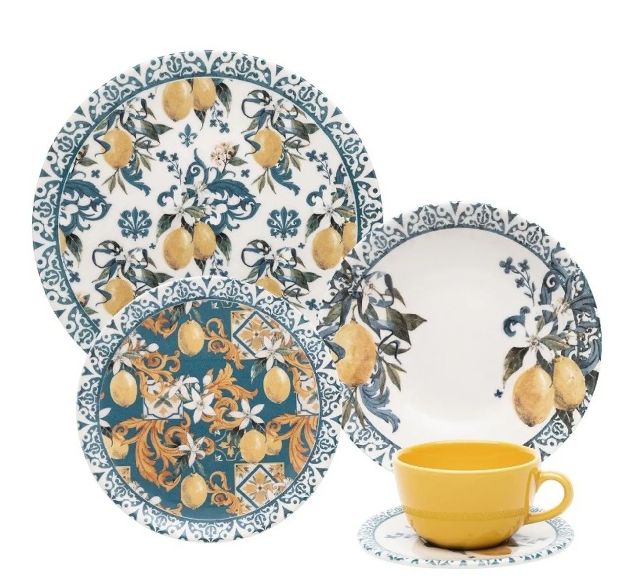 JOGO DE JANTAR OXFORD LIMÃO  - Foto 3