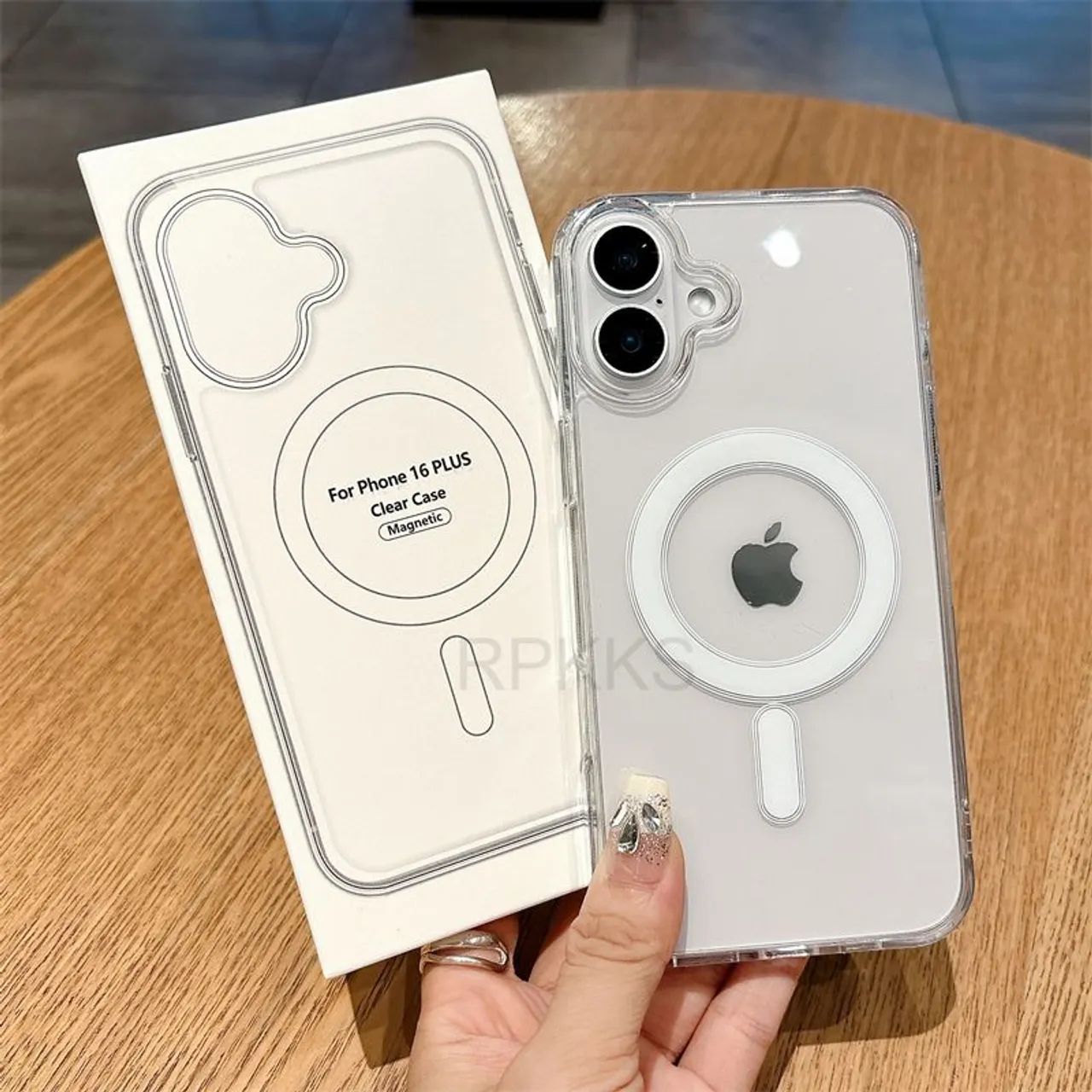 Capa transparente Magsafe Iphone 16 16pro 16plus e 16 pro max - Foto 2