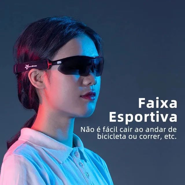 ÓCULOS BRANCO ESPORTES 5  LENTES - Foto 3