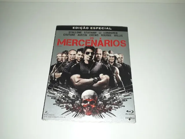 Blu-Ray Os Mercenários / Edição Especial - Com Luva