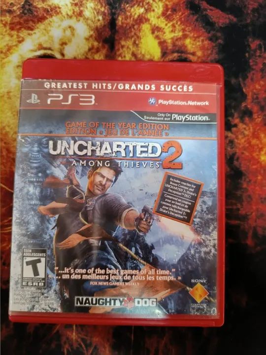 Uncharted 2 Playstation 3 Ps3 Original Mídia Fìsica - Promoção
