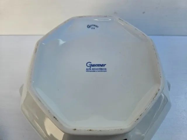Sopeira Porcelana Germer Antiga Excelente Estado - Foto 6