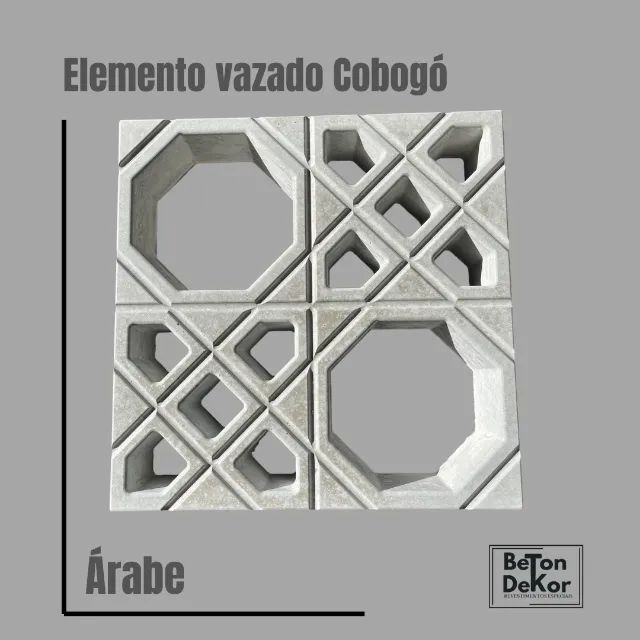 Elemento vazado Cobogó - Super queima de estoque - - Foto 2