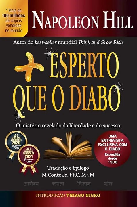 Livro - Mais Esperto que o Diabo - Napoleon Hill - Livro Novo