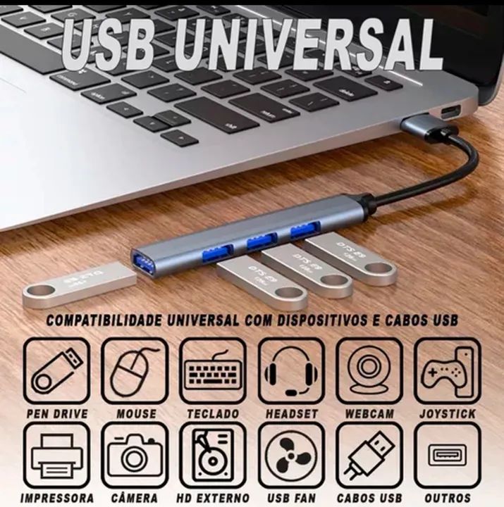 HUB USB USB 3.0 4 Entradas - Foto 4