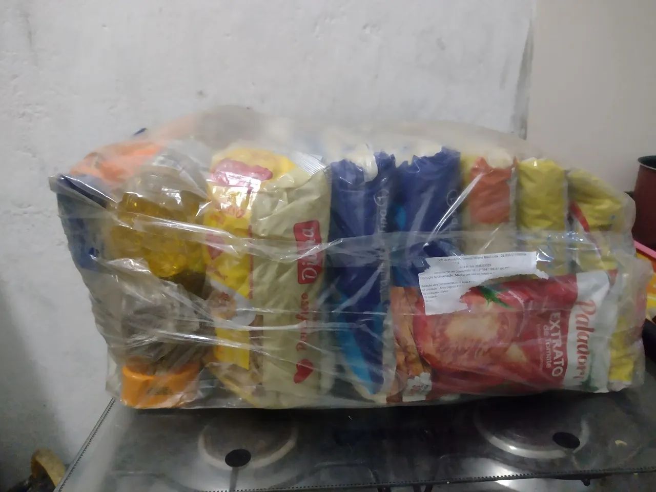 Cesta básica  tudo no prazo de validade preço super bom - Foto 4