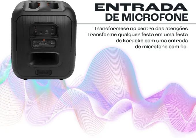 JBL, Caixa de Som, Bluetooth, Party Box, Encore Essential - Foto 2