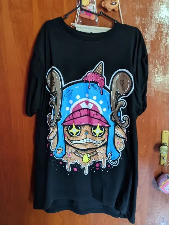 camiseta vomit3d chopper one piece