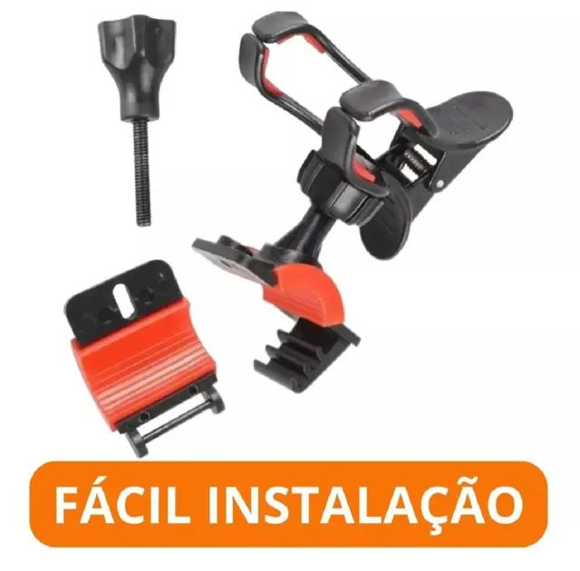 Suporte de celular para pedestal de microfone  - Foto 2