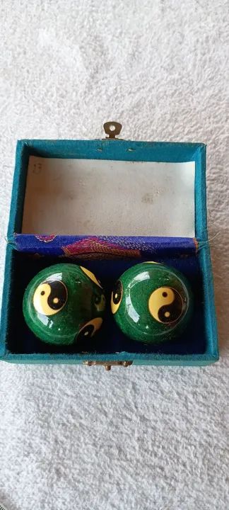 Bolas/esferas terapêuticas orientais, calmantes 