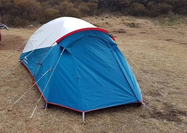 Barraca De Trilha Arpenaz 2 Xl Fresh & Black | 3 Pessoas - Foto 6