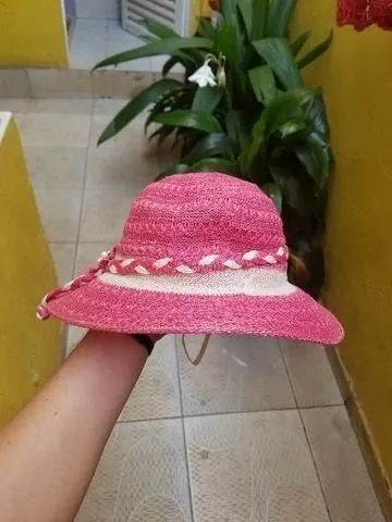 Chapéu feminino rosa em Samambaia Sul  - Foto 3