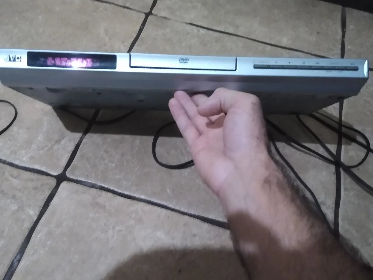 Aparelho de dvd jvc