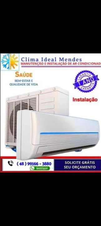 Instalador e manutenção de ar condicionado.