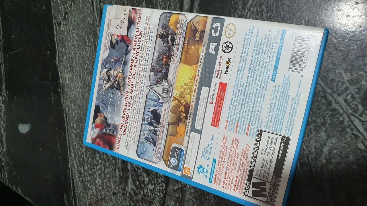 Jogo Assassins Creed III Wii U - Foto 2