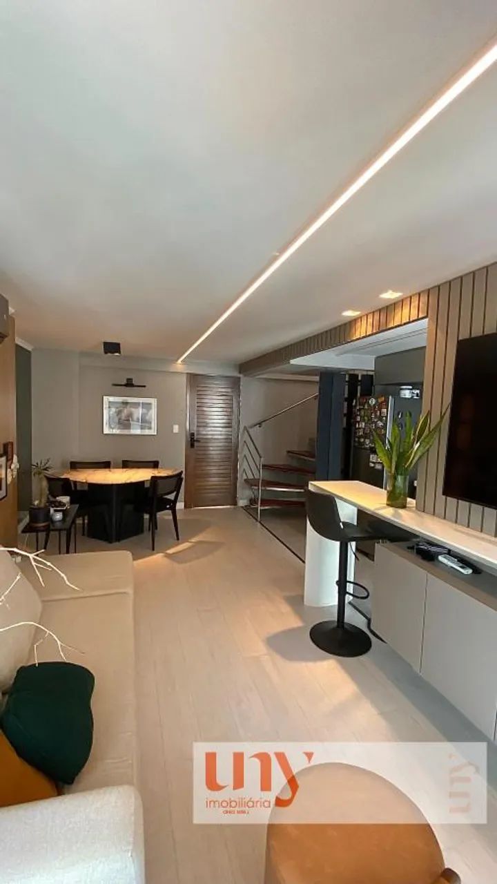 Cobertura duplex com 127 m² e 2 quartos, próximo da praia, em Tambaú. - Foto 3