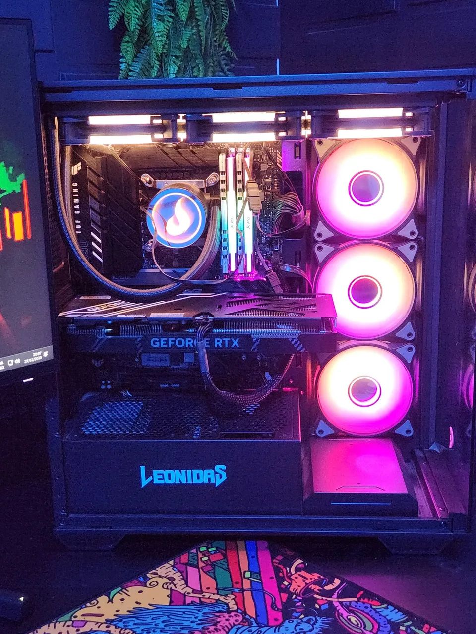 PC Gamer i5 14ª Gen + RTX 4070 12GB | 32GB RAM | SSD 512GB + NVMe | Water Cooler - Foto 5