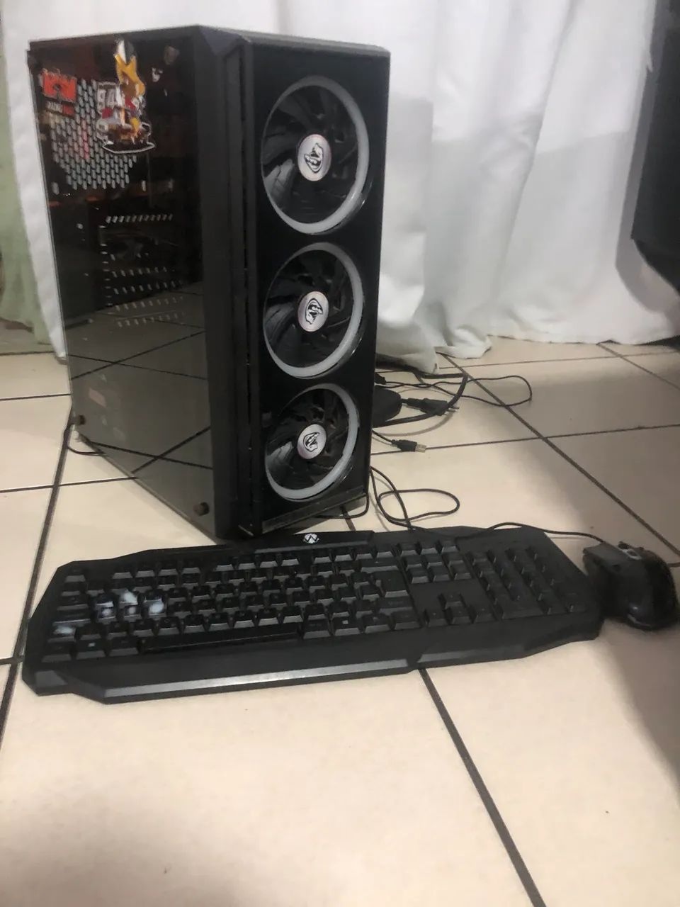 Pc Gamer Completo acompanha teclado e mouse