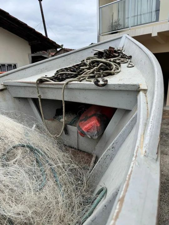 Barco 7m Com Motor 40hp 2019 4T e Carretinha - Foto 8