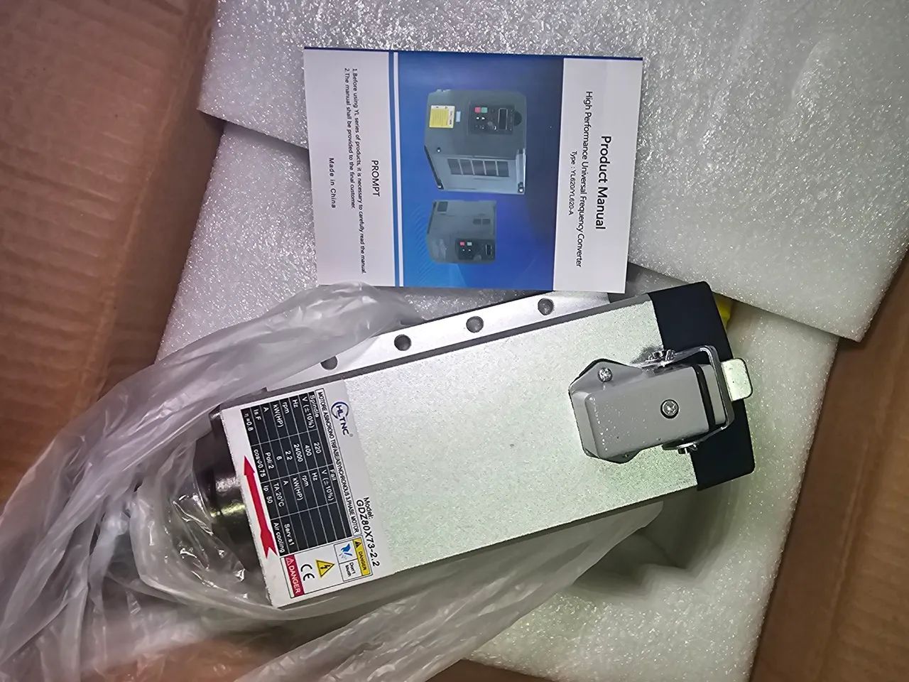 Servo motor com drive e peças para CNC ler discriminação  - Foto 4