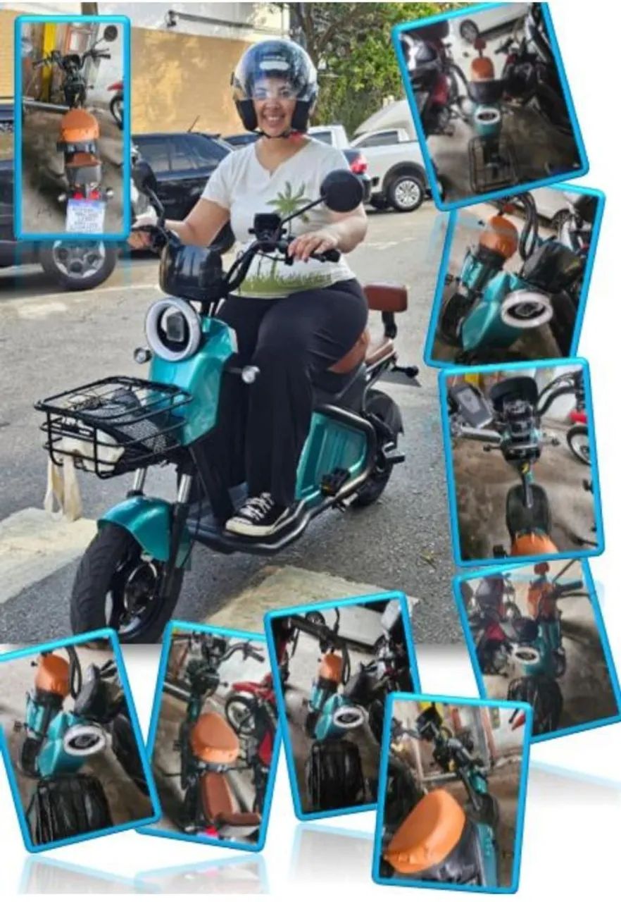 Scooter Elétrica Semi Nova 4 meses - Foto 2