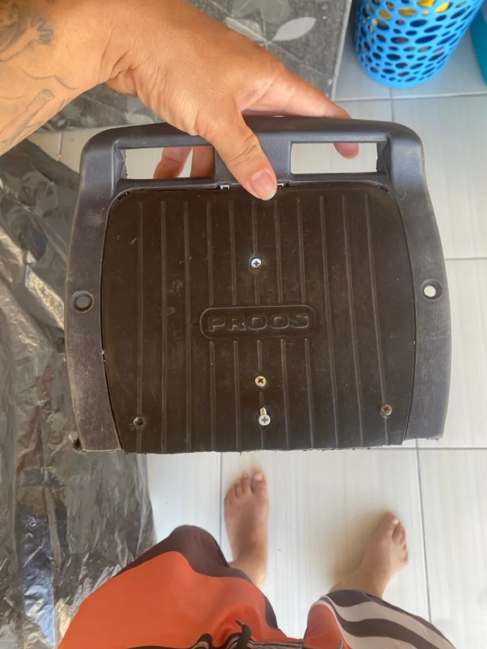 Suporte De Baú Já Com Parafuso e chapa 40$