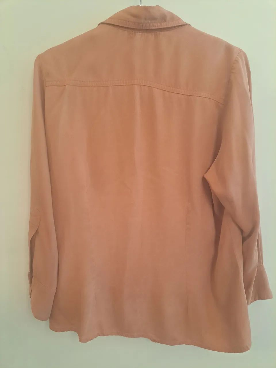 Camisa mostarda feminina - Foto 5