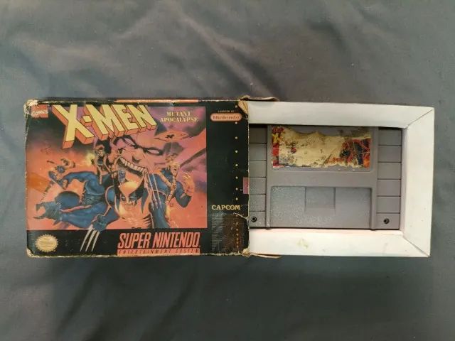 X-Men Mutant Apocalypse (Com Caixa) - Super Nintendo (Original)