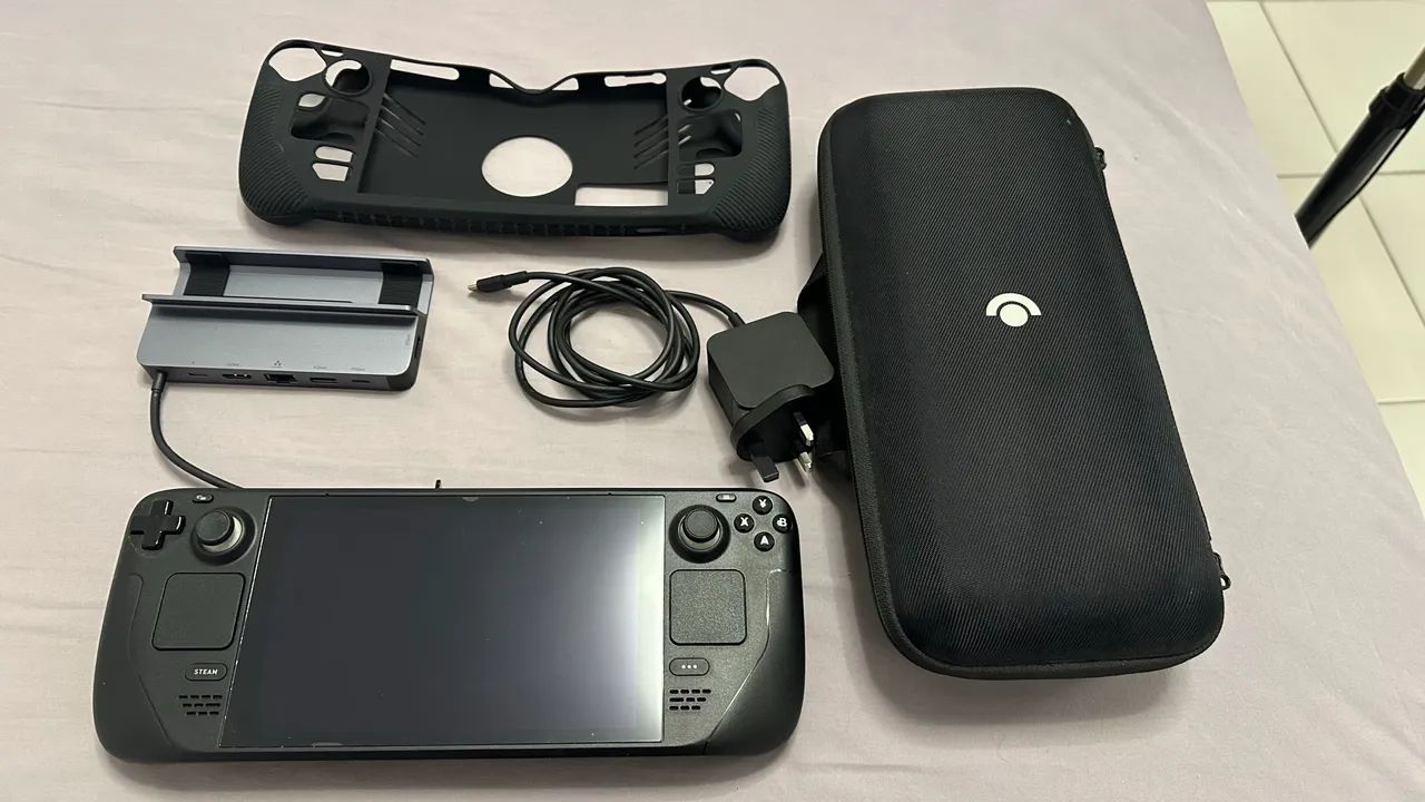 STEAM DECK LCD 64 + 256GB + DOCK + BOLSA - Consoles de Vídeo Game