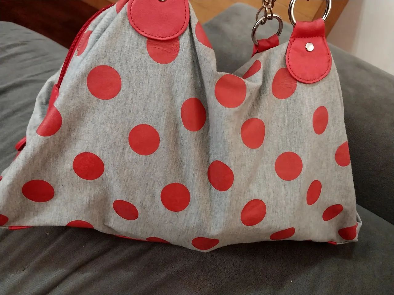Bolsa de ombro com bolinhas - Foto 3