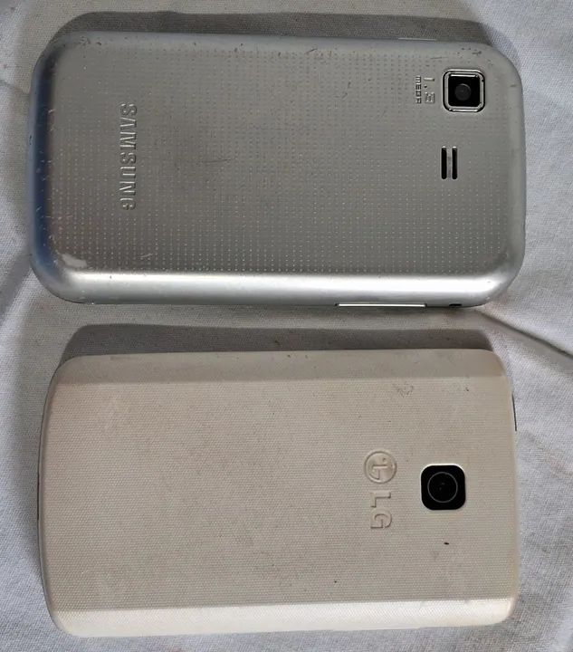 Dois celulares, Samsung e LG, para retirada de peças - Foto 2