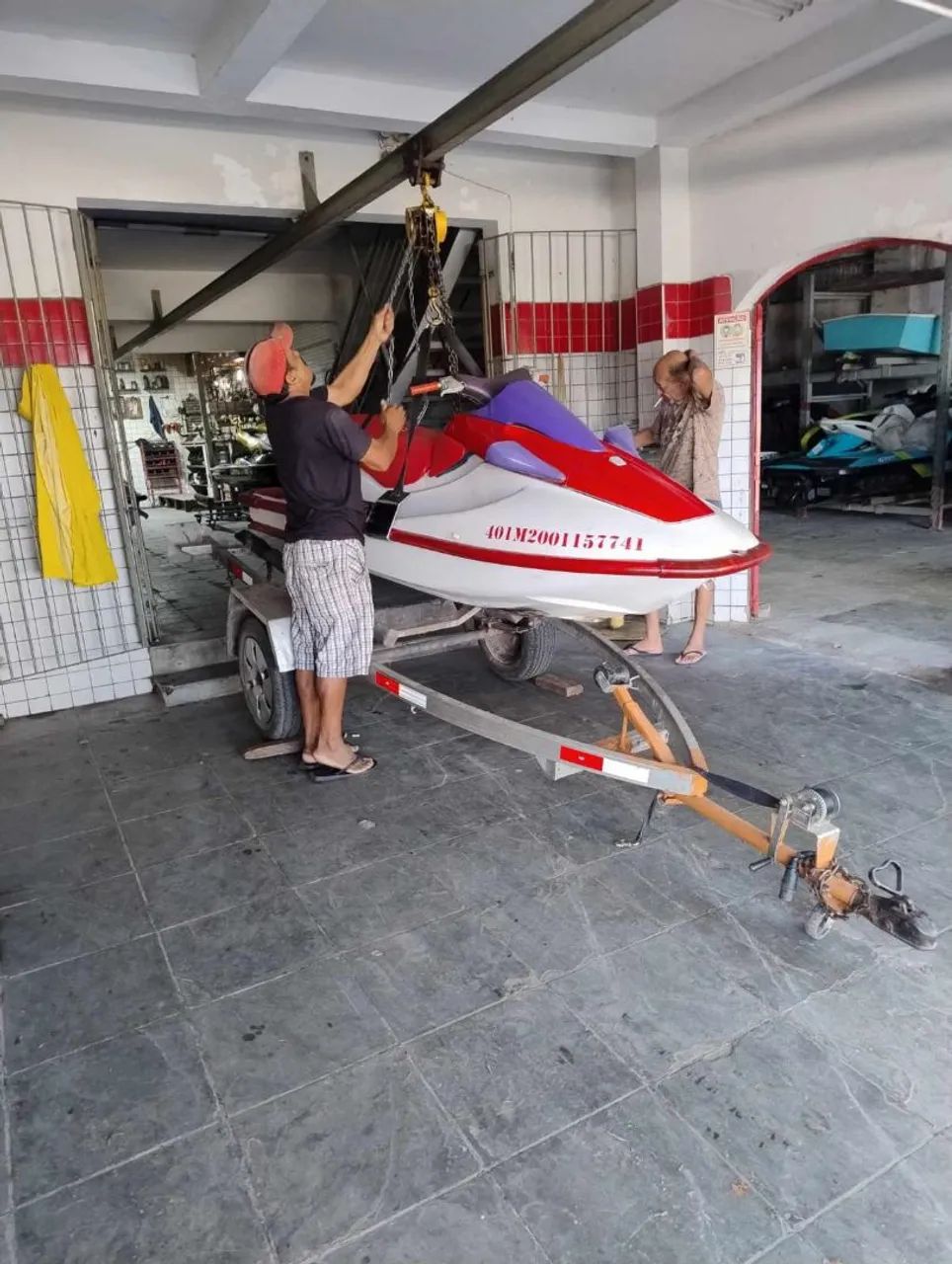 Jet Ski kawasaki 1997-Revisado - Só andar  - Foto 5