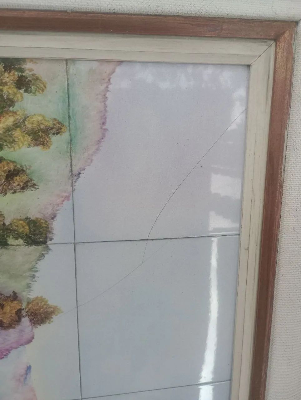 Quadro Paisagem em Azulejos - Foto 4